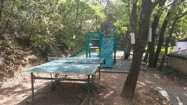le bas du camping